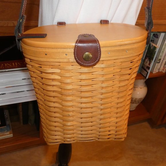 Longaberger Bags Genuine Vintage Longaberger Basket Purse Large